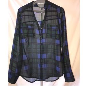 Express Portofino Long Sleeve Blouse